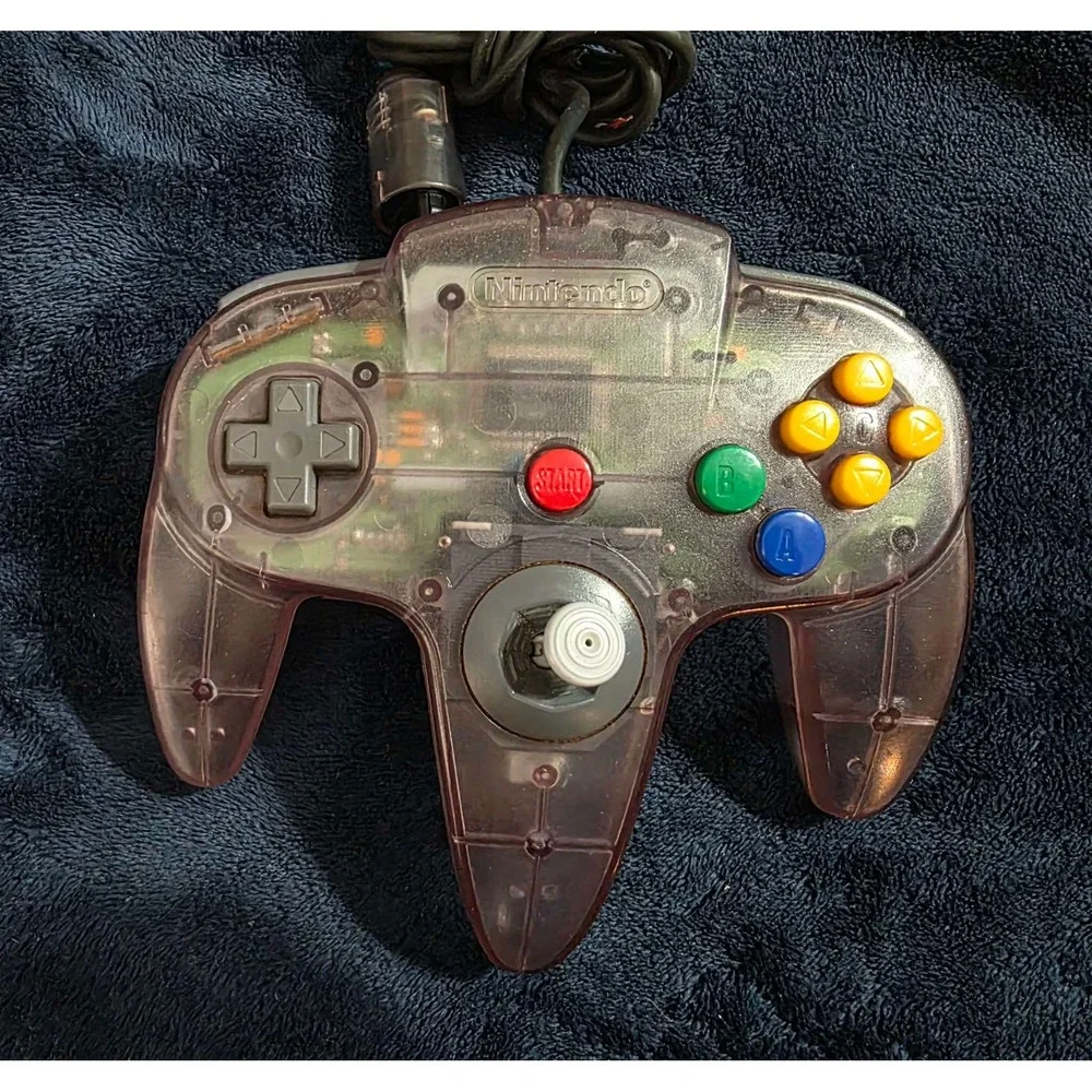 Nintendo 64 N64 Original System Console With Original Controller & Cords READ